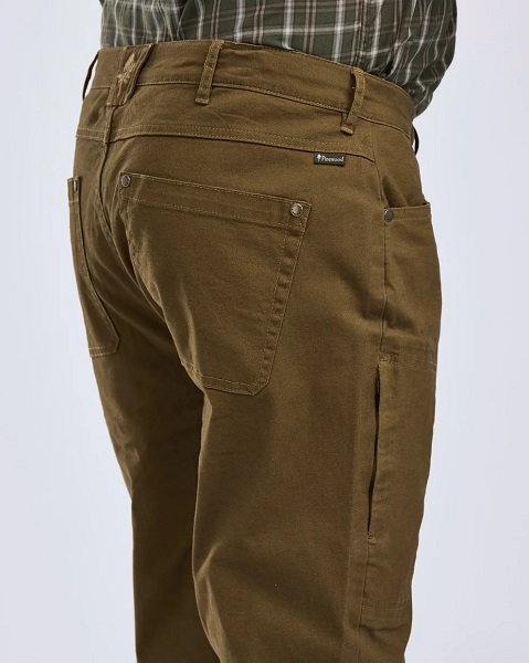 5352-168-01_Varnamo-Vintage-Canvas-Trousers-Mens_Olive-Brown Pinewood Värnamo Vintage nadrág