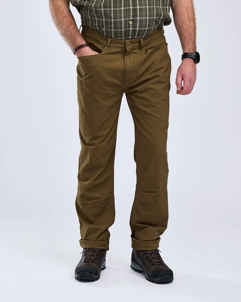 5352-168-01_Varnamo-Vintage-Canvas-Trousers-Mens_Olive-Brown Pinewood Värnamo Vintage nadrág